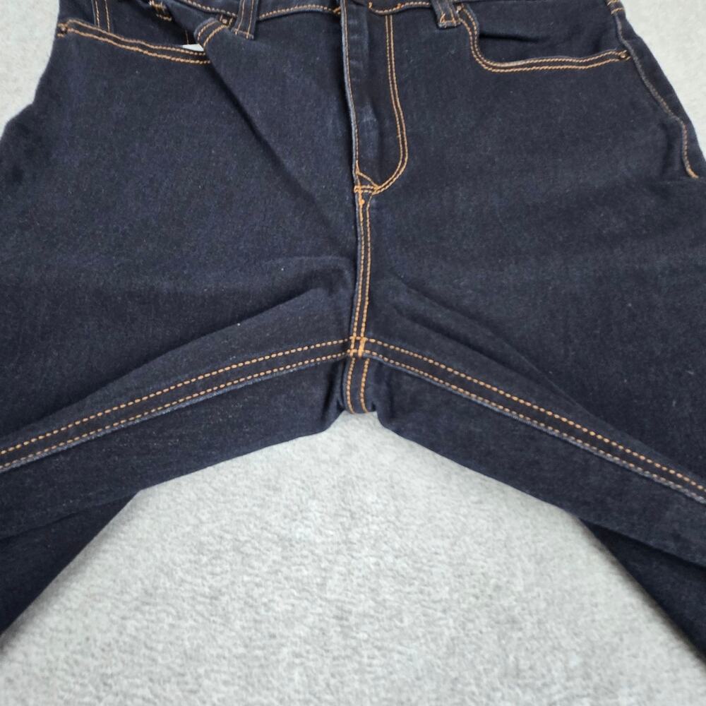 No Boundaries Size 9 Dark Wash High Rise Skinny Jeans 28x27 - Picture 6 of 16
